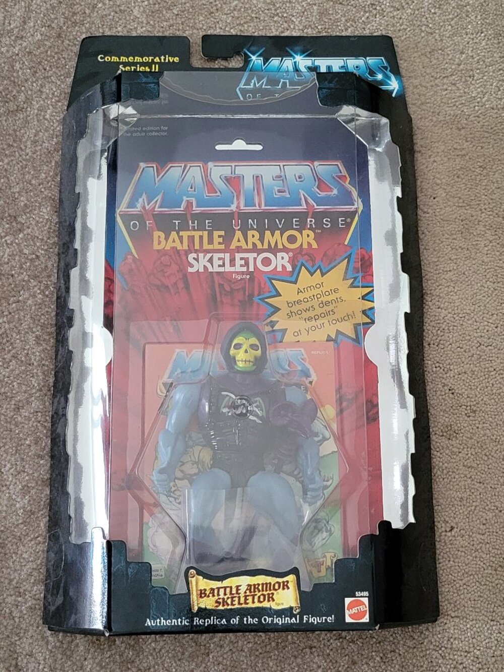 Battle Armor Skeletor Masters of the Universe Commemerative MOTU Mattel Vintage